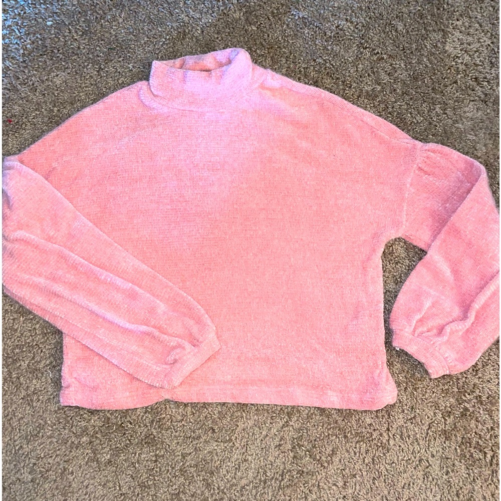 Soft Pink Turtleneck